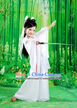 Ancient Chinese Dragon Lady Costumes for Kids