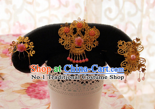 Chinese Traditional Manchu Princess Headwear