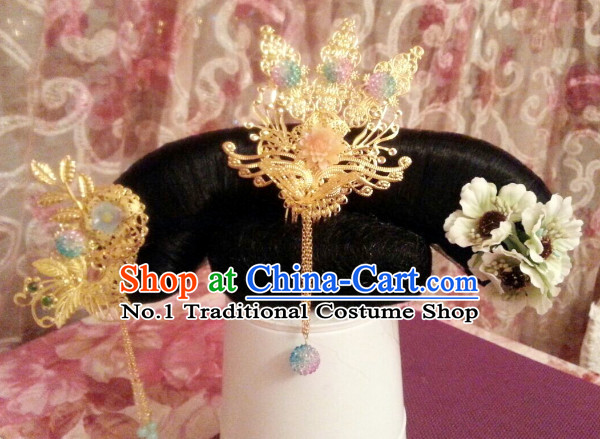 Chinese Traditional Manchu Princess Hair Decorations
