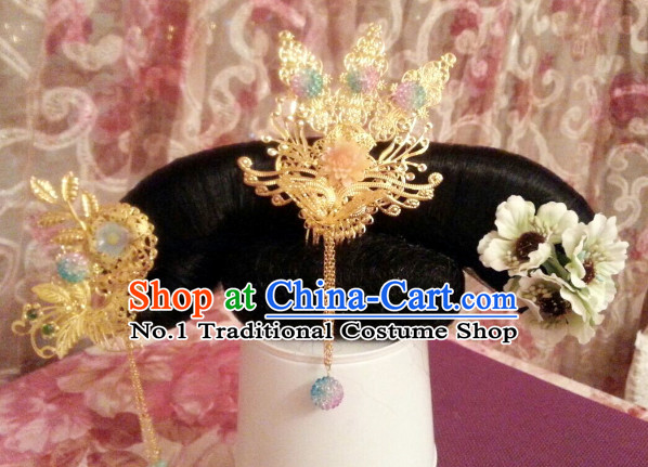 Chinese Traditional Qing Princess Headwear for Children