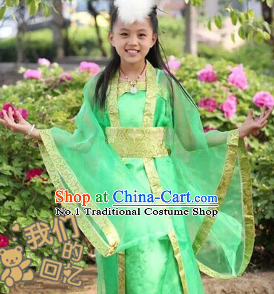 Chinese Fairy Hanfu Suit for Kids