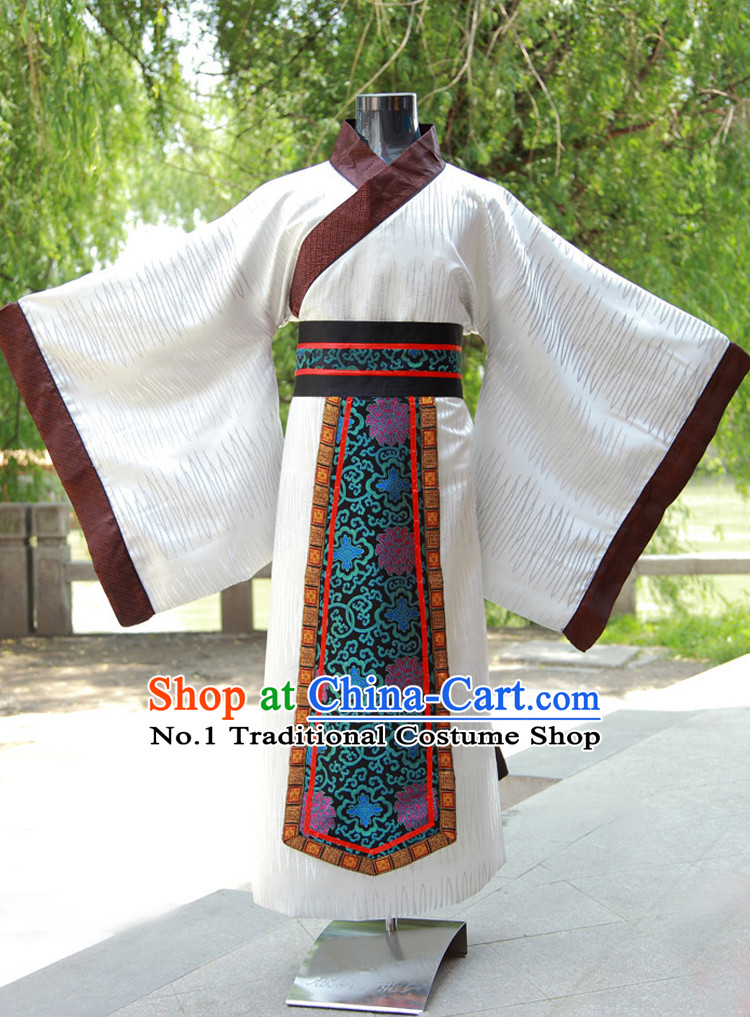 Traditional Chinese Hanfu Costumes Complete Set