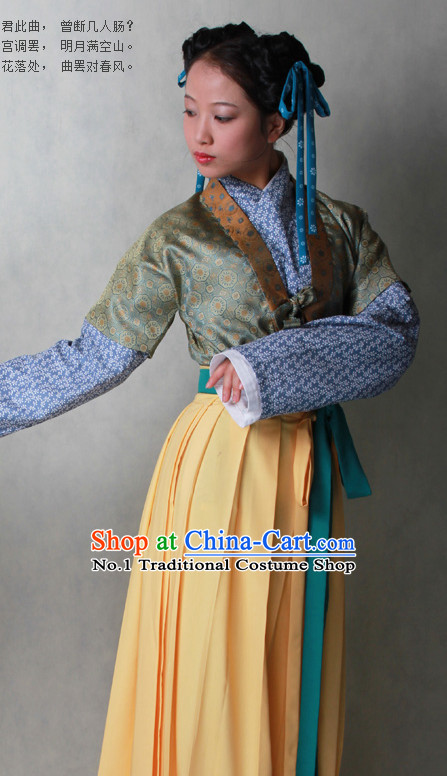 Chinese Traditional Hanfu Clothes for Women