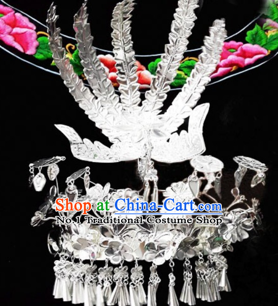 Traditional China Silver Miao Necklace