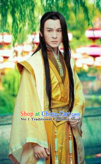 China Ancient Swordsman Costumes Full Set