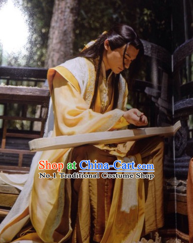 China Ancient Swordsman Costumes Full Set