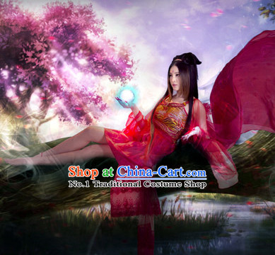 Asian Ancient Style Queen Carnival Costumes for Women