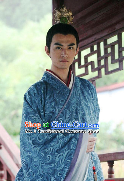 Chinese Prince TV Play Costumes and Coronet