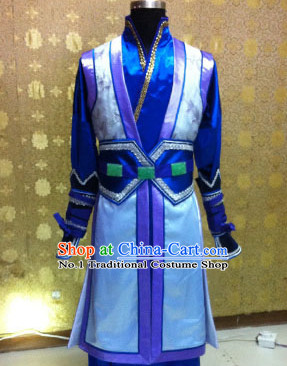 Chinese Knight Swordsman Theme Photography Costumes