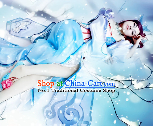 Chinese Princess Halloween Cosplay Cotumes Complete Set