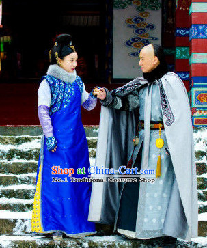 Chinese Traditional Aristocracy Costumes for Men and Women