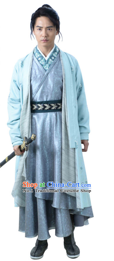 Chinese Knight TV Play Costumes and Coronet