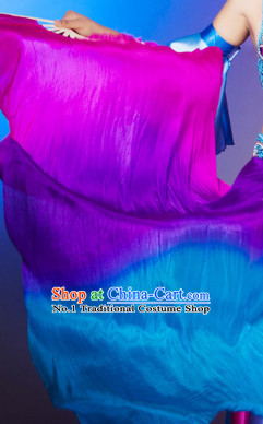 59 Inches Long Chinese Silk Hands Fan