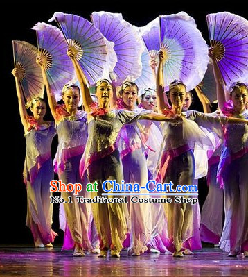 Competition Quality Chinese Silk Dance Fans
