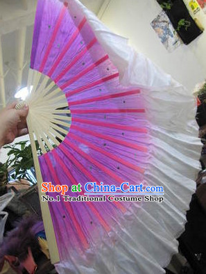 silk dancing fan