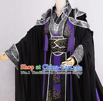 Oriental Prince Superhero Cosplay Costumes Complete Set