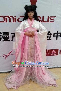Chinese Spring Peach Flower Costumes