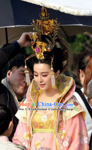 Tang Dynasty Wu Zetian Female Emperor Hair Accessories Clips