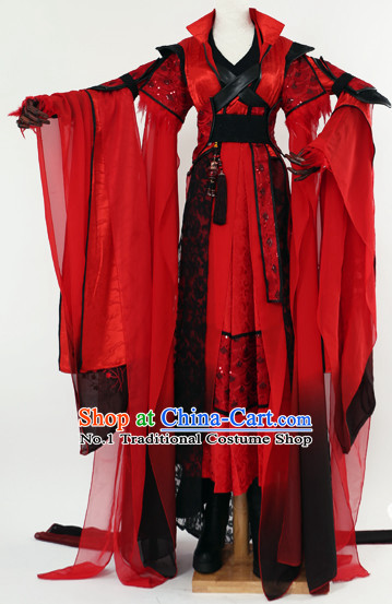 Supreme Chinese Princess Women Halloween Costumes Complete Set