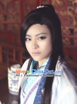 Traditioal Chinese Cheap Black Wigs