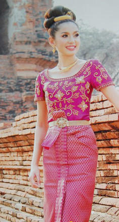 Formal Thai National Costume