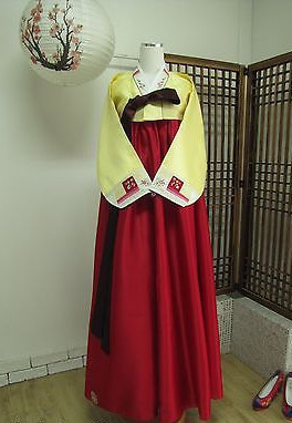 Asian Fashion Korean Hanbok Dresses for Women