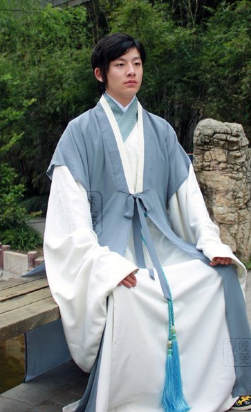 China Classical Hanfu Clothes of Male Civilian