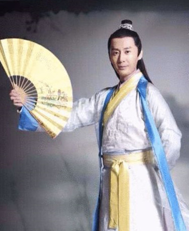 China Classical Fan Dancing Costumes for Men
