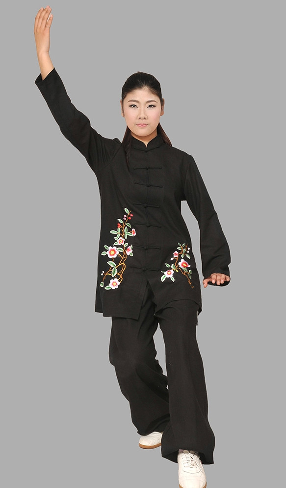 Long Sleeves Kung Fu Uniforms Complete Set