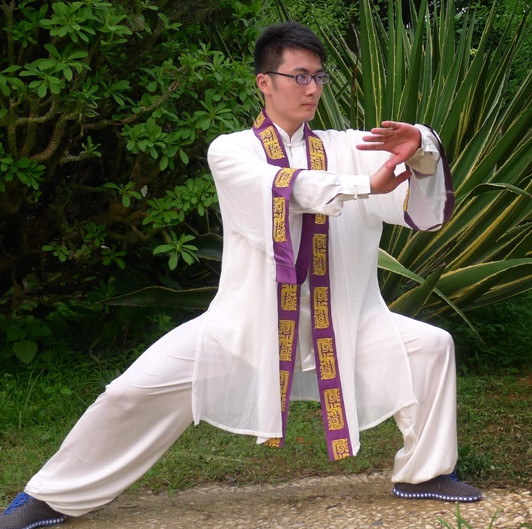 Chinese Traditional Kung Fu Mantle and Suit Complete Set