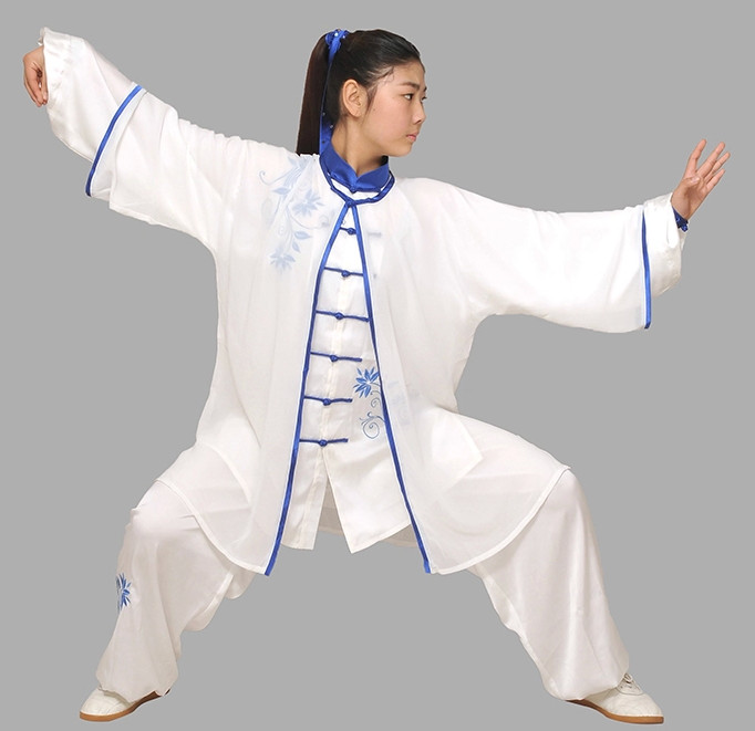 Chinese Traditional Embroidered Kung Fu Uniforms