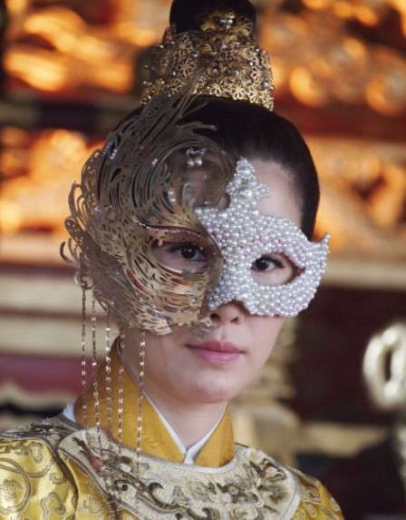 Asian Opera Stage Performance Mysterious Princess Mask