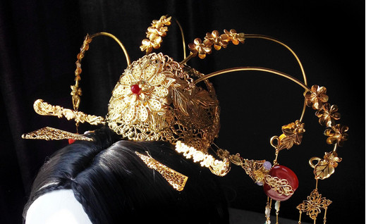 Chinese Ancient Empress Hair Accessories Set.