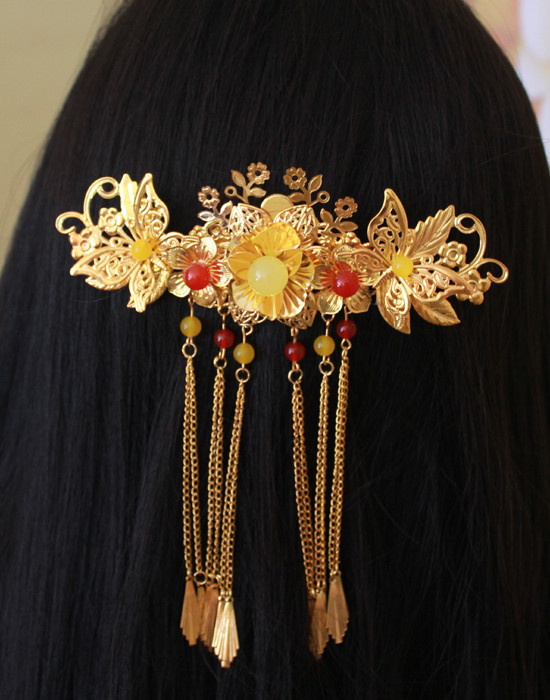 Chinese Empress Hair Accessories Comb Fascinators Headbands Bridal Headpieces