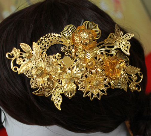 Chinese Traditional Hair Accessories Hair Fascinators Headbands Bridal Headpieces