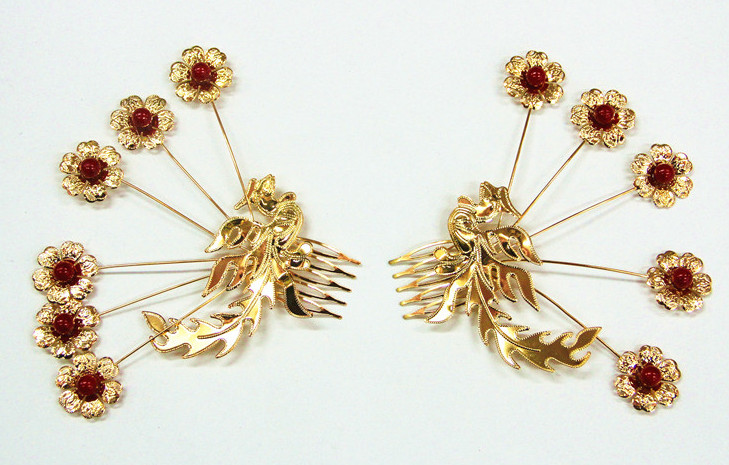 Chinese wedding tiaras bridal hair accessories bridal hair accessory