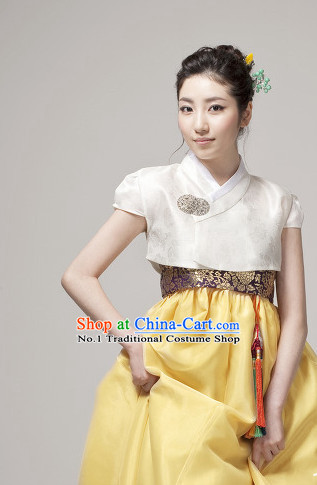 Modernized Female Hanbok for Wedding Birthday Ceremony Prom Ball Reception Gaduation Banquet