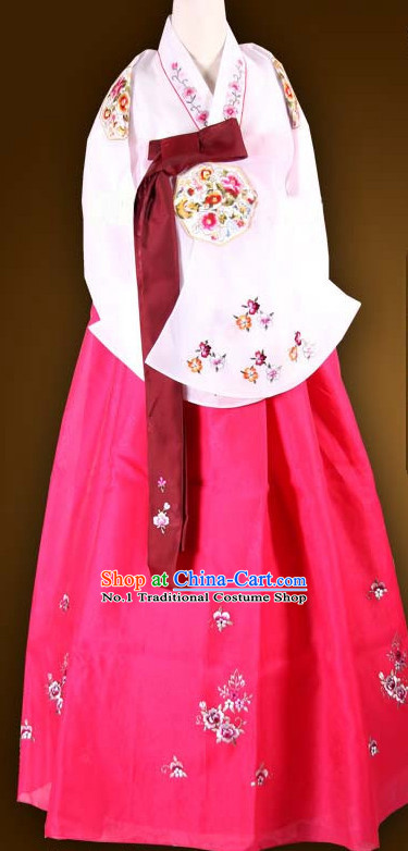 Traditional Ceremony Dress Custom Made Dangui Korean Royal Costumes for Women