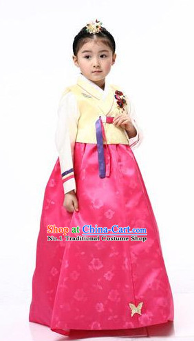 Traditional Korean Clothing Custom Made baby Hanbok for Birthday Party Halloween