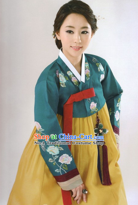 Korean Traditional Dress Custom Made Hanbok Outfit for Women