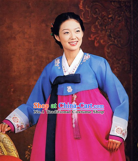 Korean Traditional Mother Wedding Dress Asian Fashion Korean Dangui Outfit Shopping online