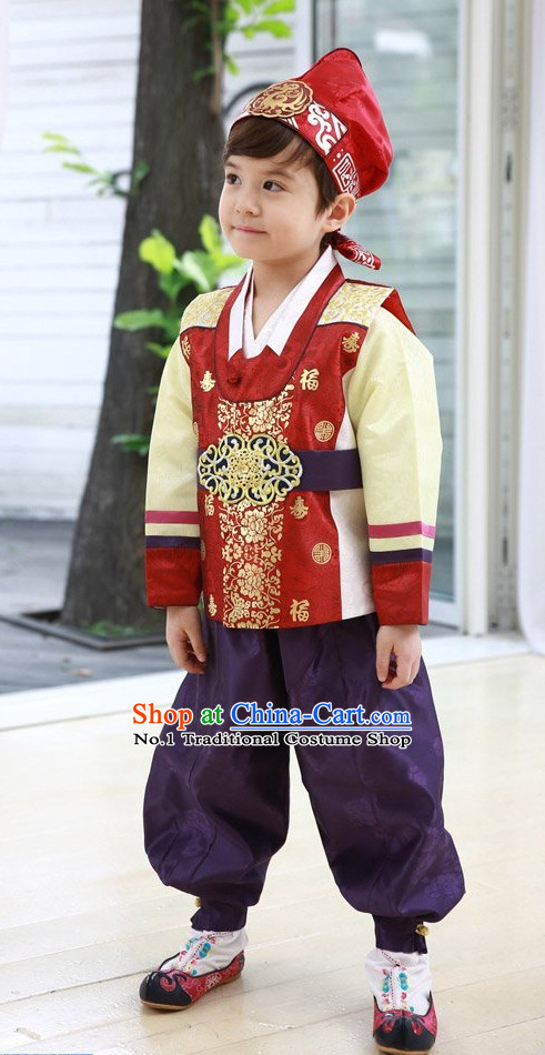 Korean Hanbok Traditional Korea Clothing Wedding Dress Birthday Children Ceremonial Garment Page 10