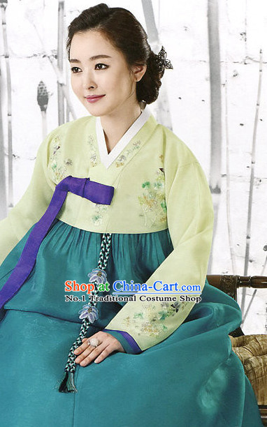 Korean Traditional Hanbok Clothing Dress online Womens Clothes Designer Clothes