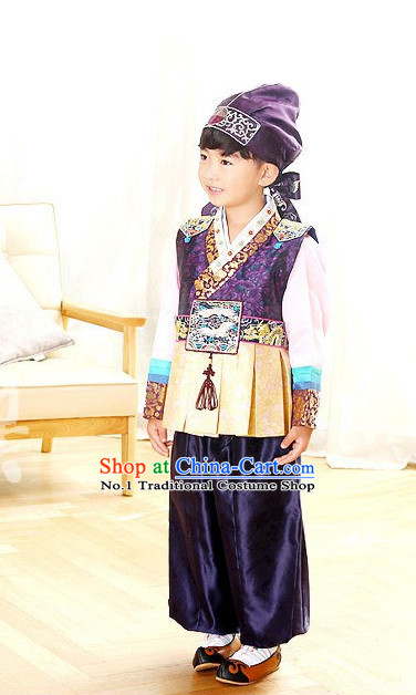 Korean Traditional Hanbok Clothing Dresses Kids Fashion Korean Childrens Clothes