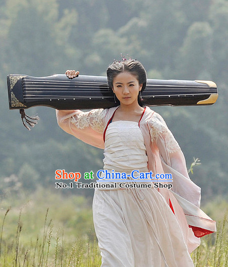 Chinese Traditional Swordswomen Costumes Complete Set