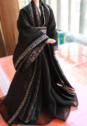 Asian Halloween Costumes Black Costume for Ancient Chinese