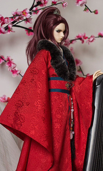 Asian Chinese Red Wedding Costumes for Men