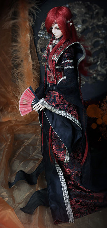 Asian Fashion Chinese Custom Made Hanfu Dress for Men