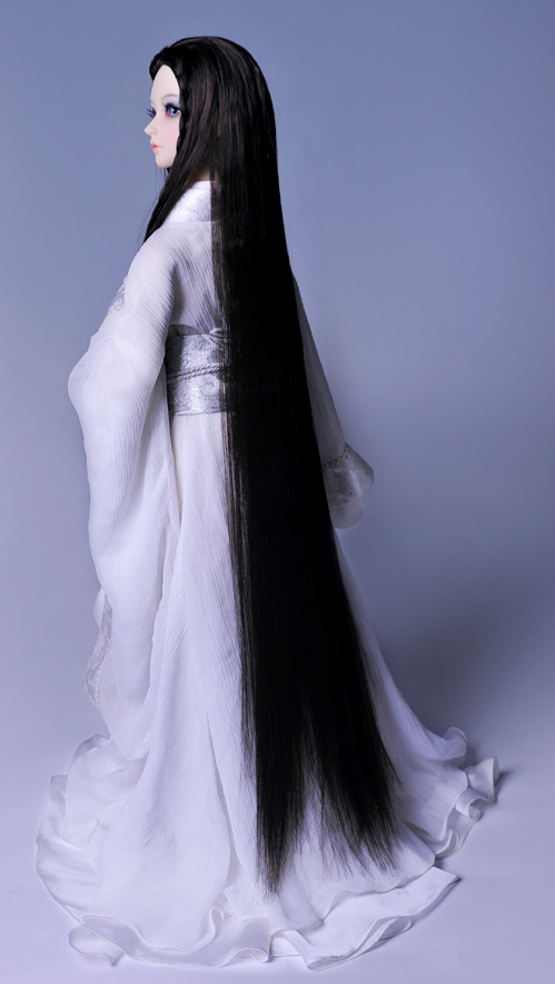 Asian Fashion Traditional Chinese Long White Hanfu Dresses for Men
