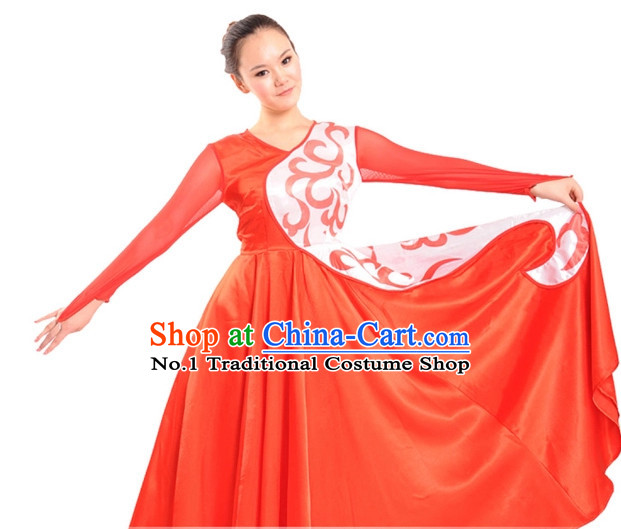 China Shop Chinese Dance Costumes Complete Set for Women